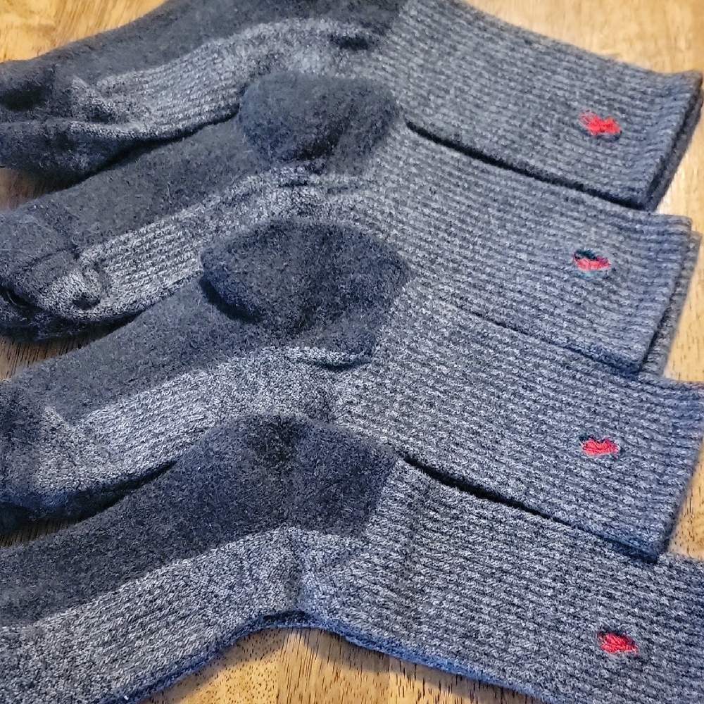 Polo by Ralph Lauren Gray and Red Men's Shoes